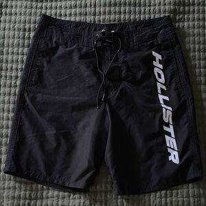 Hollister Black Board Shorts
